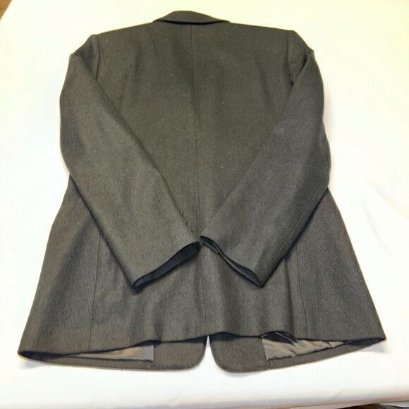 Worthington VTG  100% Wool‎ Blazer Women 8 2 Button Career Jacket Lining Black - Picture 6 of 6